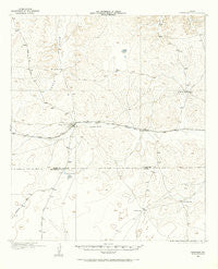 Barnhart Texas Historical topographic map, 1:62500 scale, 15 X 15 Minute, Year 1920