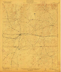Barnhart Texas Historical topographic map, 1:62500 scale, 15 X 15 Minute, Year 1922