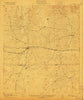 Barnhart Texas Historical topographic map, 1:62500 scale, 15 X 15 Minute, Year 1922