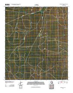 Barnhart SW Texas Historical topographic map, 1:24000 scale, 7.5 X 7.5 Minute, Year 2010