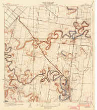 Barreda Texas Historical topographic map, 1:31680 scale, 7.5 X 7.5 Minute, Year 1936
