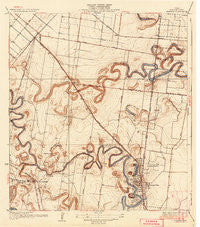 Barreda Texas Historical topographic map, 1:31680 scale, 7.5 X 7.5 Minute, Year 1936