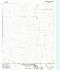 Barrilla Draw South Texas Historical topographic map, 1:24000 scale, 7.5 X 7.5 Minute, Year 1970