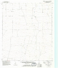 Barrilla Draw South Texas Historical topographic map, 1:24000 scale, 7.5 X 7.5 Minute, Year 1970