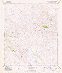 Barrilla Mountains East Texas Historical topographic map, 1:24000 scale, 7.5 X 7.5 Minute, Year 1980