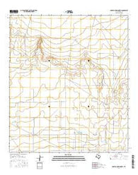 Barrilla Draw North Texas Current topographic map, 1:24000 scale, 7.5 X 7.5 Minute, Year 2016