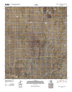 Barrilla Draw South Texas Historical topographic map, 1:24000 scale, 7.5 X 7.5 Minute, Year 2010