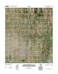 Barrilla Draw South Texas Historical topographic map, 1:24000 scale, 7.5 X 7.5 Minute, Year 2012