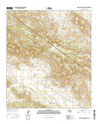 Barrilla Mountains West Texas Current topographic map, 1:24000 scale, 7.5 X 7.5 Minute, Year 2016