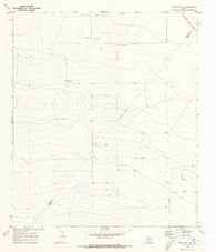 Barstow 3 SE Texas Historical topographic map, 1:24000 scale, 7.5 X 7.5 Minute, Year 1970