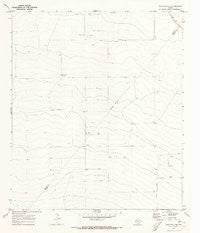 Barstow 3 SE Texas Historical topographic map, 1:24000 scale, 7.5 X 7.5 Minute, Year 1970