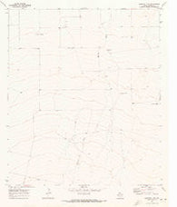 Barstow 3 SW Texas Historical topographic map, 1:24000 scale, 7.5 X 7.5 Minute, Year 1970