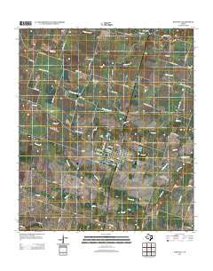 Bartlett Texas Historical topographic map, 1:24000 scale, 7.5 X 7.5 Minute, Year 2012