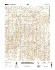 Barton Corners Texas Current topographic map, 1:24000 scale, 7.5 X 7.5 Minute, Year 2016