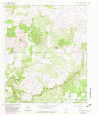 Bartons Chapel Texas Historical topographic map, 1:24000 scale, 7.5 X 7.5 Minute, Year 1982