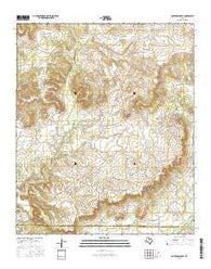 Bartons Chapel Texas Current topographic map, 1:24000 scale, 7.5 X 7.5 Minute, Year 2016