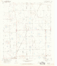 Barwise Texas Historical topographic map, 1:24000 scale, 7.5 X 7.5 Minute, Year 1968