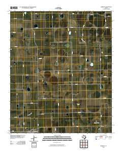 Barwise Texas Historical topographic map, 1:24000 scale, 7.5 X 7.5 Minute, Year 2010