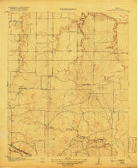 Barwise School Texas Historical topographic map, 1:31680 scale, 7.5 X 7.5 Minute, Year 1918