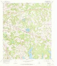 Bascom Texas Historical topographic map, 1:24000 scale, 7.5 X 7.5 Minute, Year 1966