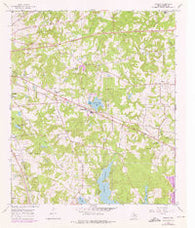 Bascom Texas Historical topographic map, 1:24000 scale, 7.5 X 7.5 Minute, Year 1966