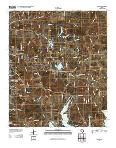 Bascom Texas Historical topographic map, 1:24000 scale, 7.5 X 7.5 Minute, Year 2010