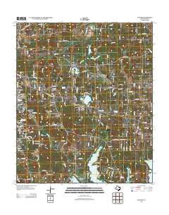 Bascom Texas Historical topographic map, 1:24000 scale, 7.5 X 7.5 Minute, Year 2012