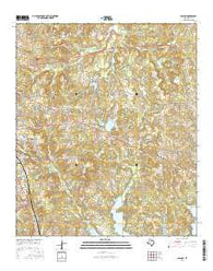 Bascom Texas Current topographic map, 1:24000 scale, 7.5 X 7.5 Minute, Year 2016