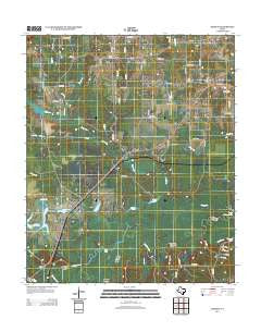 Bassett Texas Historical topographic map, 1:24000 scale, 7.5 X 7.5 Minute, Year 2013