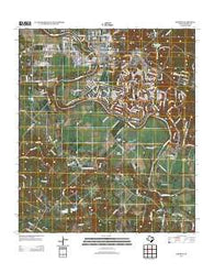 Bastrop Texas Historical topographic map, 1:24000 scale, 7.5 X 7.5 Minute, Year 2013