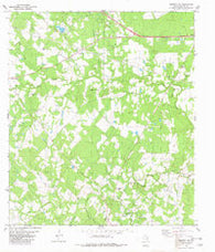 Bastrop SW Texas Historical topographic map, 1:24000 scale, 7.5 X 7.5 Minute, Year 1982