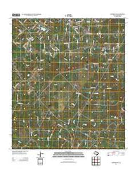 Bastrop SW Texas Historical topographic map, 1:24000 scale, 7.5 X 7.5 Minute, Year 2012