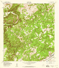 Bat Cave Texas Historical topographic map, 1:24000 scale, 7.5 X 7.5 Minute, Year 1953