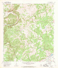 Bat Cave Texas Historical topographic map, 1:24000 scale, 7.5 X 7.5 Minute, Year 1967
