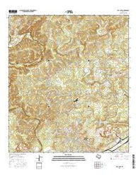 Bat Cave Texas Current topographic map, 1:24000 scale, 7.5 X 7.5 Minute, Year 2016