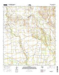 Batesville Texas Current topographic map, 1:24000 scale, 7.5 X 7.5 Minute, Year 2016