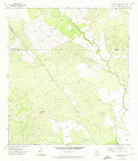 Batesville Hill Texas Historical topographic map, 1:24000 scale, 7.5 X 7.5 Minute, Year 1971