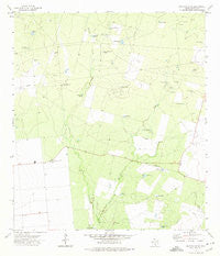 Batesville SW Texas Historical topographic map, 1:24000 scale, 7.5 X 7.5 Minute, Year 1972
