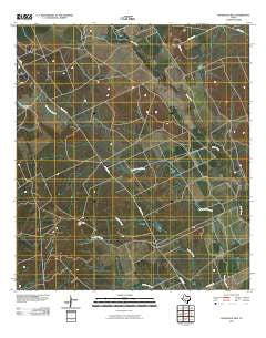 Batesville Hill Texas Historical topographic map, 1:24000 scale, 7.5 X 7.5 Minute, Year 2010
