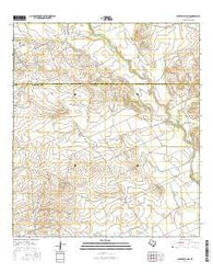 Batesville Hill Texas Current topographic map, 1:24000 scale, 7.5 X 7.5 Minute, Year 2016