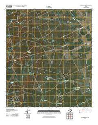 Batesville NW Texas Historical topographic map, 1:24000 scale, 7.5 X 7.5 Minute, Year 2010