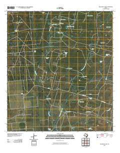 Batesville SW Texas Historical topographic map, 1:24000 scale, 7.5 X 7.5 Minute, Year 2010