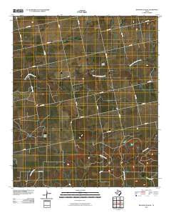 Baumann School Texas Historical topographic map, 1:24000 scale, 7.5 X 7.5 Minute, Year 2010