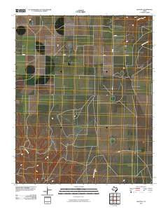 Bautista Texas Historical topographic map, 1:24000 scale, 7.5 X 7.5 Minute, Year 2010
