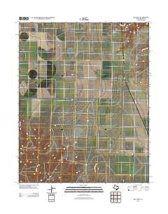 Bautista Texas Historical topographic map, 1:24000 scale, 7.5 X 7.5 Minute, Year 2012