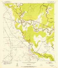 Bay City NE Texas Historical topographic map, 1:24000 scale, 7.5 X 7.5 Minute, Year 1952