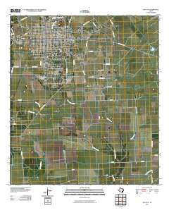 Bay City Texas Historical topographic map, 1:24000 scale, 7.5 X 7.5 Minute, Year 2010