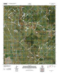 Bay City NE Texas Historical topographic map, 1:24000 scale, 7.5 X 7.5 Minute, Year 2010