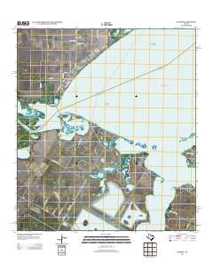 Bayside Texas Historical topographic map, 1:24000 scale, 7.5 X 7.5 Minute, Year 2013
