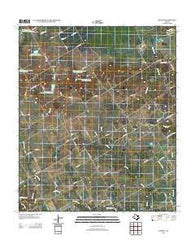 Bazette Texas Historical topographic map, 1:24000 scale, 7.5 X 7.5 Minute, Year 2012